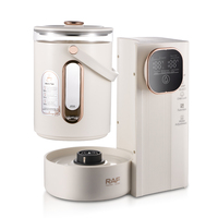 Bouilloires électriques Bouilloire à lait intelligente thermostatique multifonctionnelle Chauffe-lait pour bébé 2 en 1 électrique