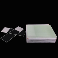 Disposable Lab Wholesale 7101 7102 7103 7105 Frosted End Quartz Blank Microscope Slides Cover Glass