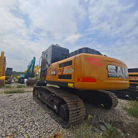 Excavatrice sur chenilles SANY SY215C d'origine, haute performance, 21 tonnes, pour travaux de construction, occasion, à vendre