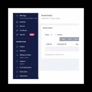 Logiciel d'apprentissage électronique personnalisé, générateur de cours interactif LMS, développement de portail de formation et d'éducation en ligne - Product Image 1