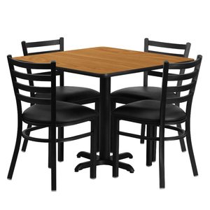 Juego de Comedor Moderno y Confortable, Mesa de Comedor de Metal de Diseño Moderno con Muebles de Metal para Restaurante en Venta - Product Image 3
