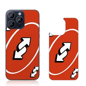 3M Eco Friendly PVC Removable Waterproof Printing Custom Protective Mobile Back Cover Sticker For iPhone