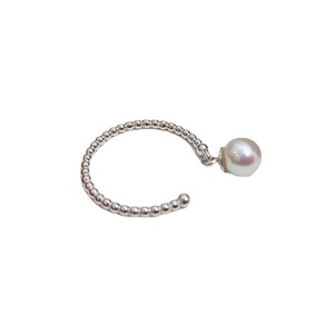 Anneau en argent S925 à faire soi-même, magnifique porte-bijoux en argent avec perles rondes de 7 à 9 mm, anneaux de perles 10079 - Product Image 5