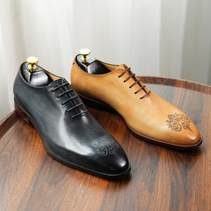 Chaussures habillées pour hommes à la mode de nouveau style, chaussures formelles en cuir véritable, chaussures habillées pour hommes, chaussures de bureau pour hommes - Product Image 2