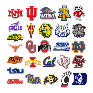 Aksesoris Sepatu Seri Tren Olahraga 2025: Dekorasi Sepatu Universitas, Rugby, Sepak Bola, Bola Basket, Baseball, Sepak Bola, <span class=keywords><strong>NFL</strong></span>, Gantungan Sepatu PVC - Product Image 2