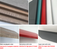 Bande de bordure en PVC effet miroir 3D en acrylique anti-rayures WQ, bonne surface et flexibilité