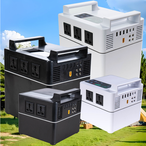 สถานีไฟฟ้าพกพา รุ่นใหม่ 600W 2000W  แบตเตอรี่ Lifepo4 ระบบสำรองไฟ (UPS) เครื่องกำเนิดไฟฟ้าพลังงานแสงอาทิตย์ สำหรับใช้ในบ้าน ระบบสำรองไฟแบบออฟกริด - Product Image 1