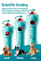Jouets interactifs et stimulants pour chiens : jouets d'enrichissement pour lutter contre l'ennui et garder votre animal occupé, distributeur de nourriture lent DEM/DOM disponible