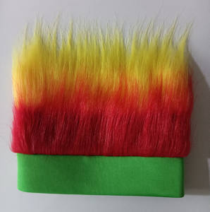 Rouge Flamme Poilu Bandeau Crazy Hair Day Fun Perruque Chapeau Costume Accessoire pour Femmes Hommes Esprit Semaine <span class=keywords><strong>Halloween</strong></span> Cosplay Événement Sportif - Product Image 6