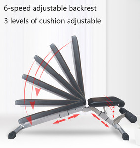 <span class=keywords><strong>ONESTAR</strong></span> SPORTS Gym – banc plat pliable de qualité pour l'entraînement de poids polyvalent et les exercices abdominaux - Product Image 3