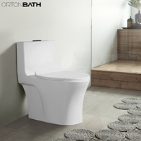 ORTONBATH Haute Qualité Nouvelle Colombie Sanitaires Salle De Bains Céramique Siphonic One Piece Wc Toilette