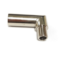 Adaptateur universel de tuyau d'échappement M18*1.5 pour réparation de phares de moteur, système d'échappement automobile 90 °   Rotule d'articulation pour la réparation de la voyant d'avertissement du moteur