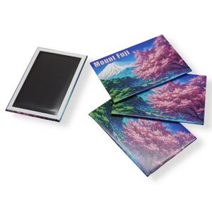 OEM Custom Tin Refrigerator <b>Magnets</b> <b>Strong</b> Magnetic for Promotional Gifts - Product Image 2