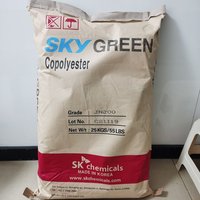 Résine PETG transparente S2008L3 de Skchemical Corée, granulés résistants aux chocs, qualité médicale pour les applications en électroménager et en cosmétiques