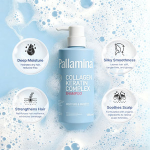 Pallamina – <span class=keywords><strong>Shampoing</strong></span> Traitant à l'Huile d'Argan Marocaine en Gros, Anti-Pelliculaire et Contrôle du Sébum pour Salons - Product Image 2