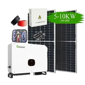 ดูภาพขนาดใหญ่เพิ่มเพื่อเปรียบเทียบระบบจัดเก็บพลังงานร่วมกัน5KW ระบบพลังงานแสงอาทิตย์นอกกริดของ10KW