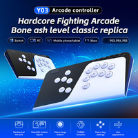 Teclado de Juego NS Xbx King Fighters 6 Street Fighter Iron Fist de Vidrio Templado para Teléfono Móvil y Computadora