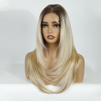 Cheveux humains Remy vietnamiens naturels haute densité sans colle pour perruque Lace Front HD Couleur Vente en gros