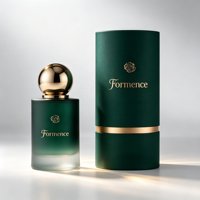 Bouteilles de parfum en verre personnalisables avec pulvérisateur à sertir de 15 mm, boîte de 30 ml, 50 ml, 100 ml, flacons de parfum vides en verre