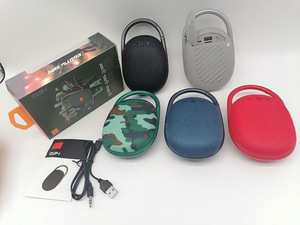 Mini altavoces de música inalámbricos a prueba de agua nuevo <span class=keywords><strong>Clip</strong></span> <span class=keywords><strong>4</strong></span> 5,1 altavoz de graves portátil para exteriores con batería de gancho - Product Image 4