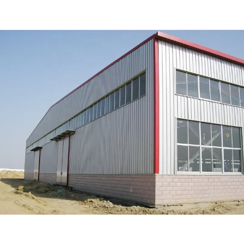 Prefabricated Steel Structure New Product Solar Energy Storage roof system steel building