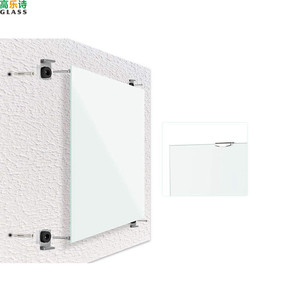 <span class=keywords><strong>Tableau</strong></span> blanc magnétique en verre GAOLESHI, verre trempé de 4 mm, 45x60 cm, sans cadre, certifié TUV, pour bureaux, salles de réunion, éducation - Product Image 5