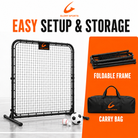 Fabricant de filets d'entraînement multisports sur mesure, rebondisseur portable pliable avec service OEM, ODM et approvisionnement en gros