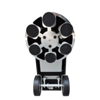 Ponceuse d'angle manuelle pour béton de 330 mm avec moteur et boîte de vitesses