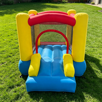 Mini château gonflable résidentiel, château gonflable commercial pour enfants avec souffleur