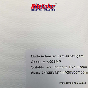 Lona de poliéster universal laminada profesional <span class=keywords><strong>Imatec</strong></span> 260gsm para Canon IPF - Product Image 3