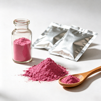 Poudre d'extrait de framboise naturelle de qualité alimentaire en gros pour la matière première des aliments et boissons fonctionnels