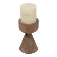 Bougeoirs pilier en bois de luxe personnalisés faits à la main support ferme grand bougeoir décoratif en bois rustique shabby chic