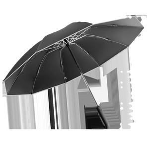 23inch 27inch Classic Reverse Buckle 10-Rib Fully Automatic Folding Dual-Use <b>Windproof</b> Double Sunshade Travel <b>Umbrella</b> - Product Image 5