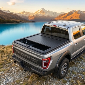 Prix d'usine 2026 Nouvelle couverture de benne rétractable en aluminium épaissi pour Ford F150 Raptor/<span class=keywords><strong>Navara</strong></span> NP300 2015-2026 - Product Image 2