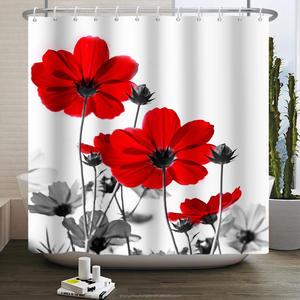 <span class=keywords><strong>Rideau</strong></span> <span class=keywords><strong>de</strong></span> <span class=keywords><strong>douche</strong></span> coloré floral unique pour la décoration <span class=keywords><strong>de</strong></span> la salle <span class=keywords><strong>de</strong></span> bain, bleu <span class=keywords><strong>rose</strong></span> <span class=keywords><strong>gris</strong></span> marguerite fleur élégante conception <span class=keywords><strong>de</strong></span> fleurs sauvages ferme - Product Image 1