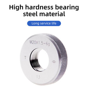 1पीसी एम4 एम5 एम6 एम8 एम10 एम12 एम14 एम16 एम22 एम27 एम30 6जी जेड मीट्रिक थ्रेडेड रिंग गेज, बाहरी पास स्टॉप, थ्रेड पास स्टॉप को मापने - Product Image 2