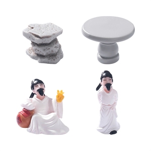 <span class=keywords><strong>Poesie</strong></span> et livres sur la micro-paysagérie, matériaux de paysagisme en pierre bleue de Li Bai, accessoires décoratifs DIY, mini-scènes miniatures - Product Image 5