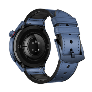 1.43 ''écran AMOLED G7 bracelet <span class=keywords><strong>bleu</strong></span> foncé <span class=keywords><strong>montre</strong></span> intelligente avec GPS boussole Altitude pression d'air 380mAh grande batterie - Product Image 2