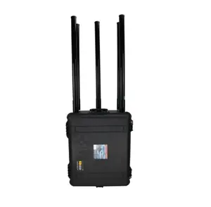 Tragbarer Pelican Anti-Drohne Anti-UAV Zähler Done Jammer für den Block GPS-1.5g WLAN-2.4G /5.8g