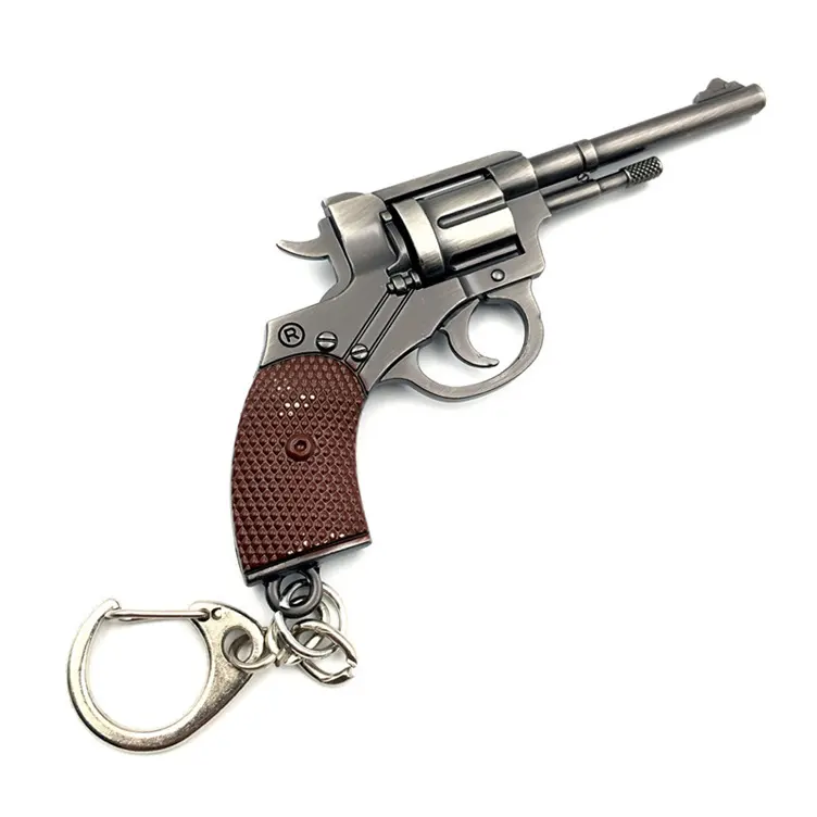 צעצוע אקדח דגם מלאכת קישוטי אבץ סגסוגת מפתח שרשרת Win94 Shotgun מפתחות 12cm 9cm