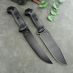 Couteau à lame fixe NEW <span class=keywords><strong>KB</strong></span> BK2/5/7/16, couteau de camping en plein air, lame 8Cr13Mov, manche en fibre de nylon, outil de survie, de randonnée et de chasse EDC - Product Image 4