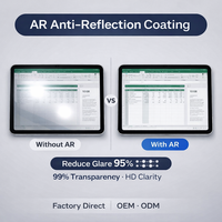 Tablettes Filtre de réflexion AR Protection d'écran anti-reflets Film anti-reflets pour iPad 11 13 pouces M5 Anti-empreintes digitales Ordinateur portable PC