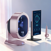 Analyseur de peau 3D professionnel à IA, écran tactile 15,6 pouces pour l'analyse faciale, la détection de la pigmentation et de l'acné, cliniques esthétiques, beauté