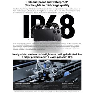 Original para Redmi Note <span class=keywords><strong>13</strong></span> <span class=keywords><strong>Pro</strong></span>+ Plus 5G, Teléfono de 6.67 Pulgadas, Octa Core I68, Resistente al Agua, NFC, Huella Dactilar, Cargador Rápido de 120W - Product Image 4