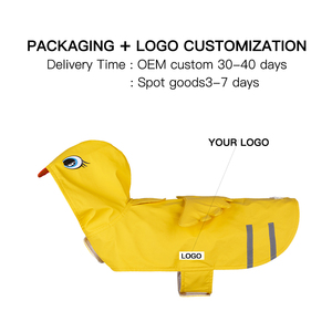 Impermeable para Perros con Diseño Clásico de Primavera, Personalizado con Logotipo, al por Mayor del Fabricante - Product Image 4