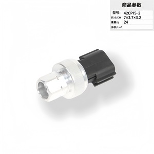 42CP15-2 Automotive Air Conditioning Pressure Sensor <b>Gauge</b> Type Threaded Mounting 7x3.7x3.2cm - Product Image 4