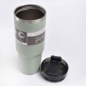 Personalize Hot Selling Custom 20Oz 30Oz Stainless Steel Double Wall Vacuum Insulated Tumbler Water <b>Bottle</b> With Straw - Product Image 3