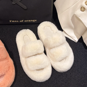 Pantuflas de Felpa Personalizadas de Fábrica <span class=keywords><strong>en</strong></span> Oferta, Pantuflas Suaves para Mujer - Product Image 5