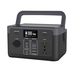 เครื่องกำเนิดไฟฟ้าสำรองฉุกเฉินแบบพกพาสำหรับรถยนต์ 300W-2000W คลื่นไซน์บริสุทธิ์ พร้อมระบบ MPPT พลังงานแสงอาทิตย์ ใช้ในบ้าน นอกบ้าน ตั้งแคมป์  แบตเตอรี่ LiFePO4 - Product Image 1