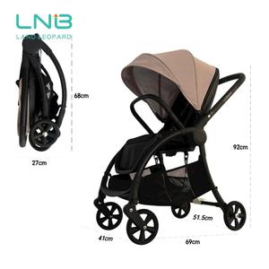 3 trong 1 Hợp kim nhôm LNB bánh xe lớn dễ dàng có thể gập lại xe đẩy em bé cho du lịch thuận tiện - Product Image 6